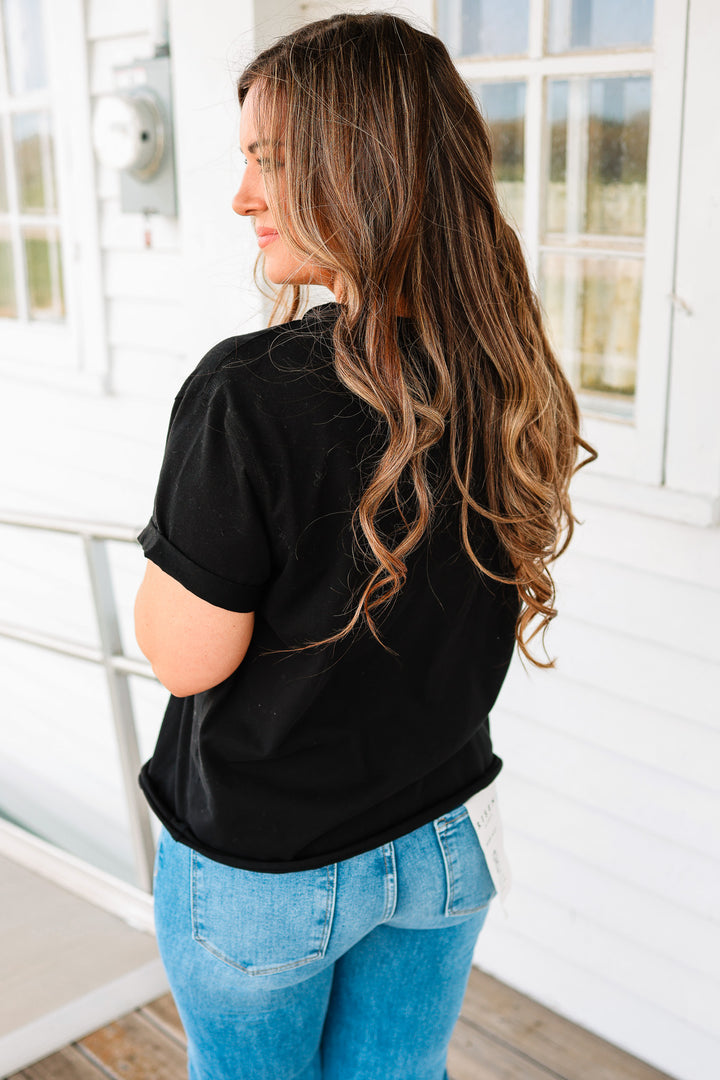Mali Short Sleeve Tee - Black