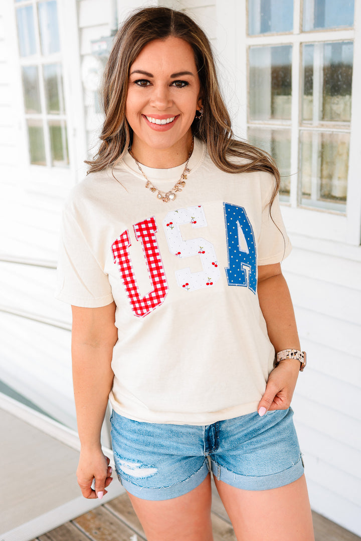 American Honey Graphic Tee - Ivory