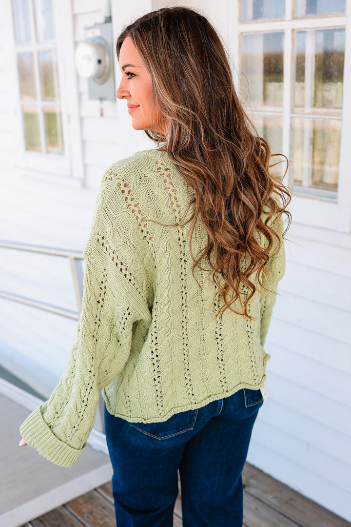 Lila Cable Knit Sweater
