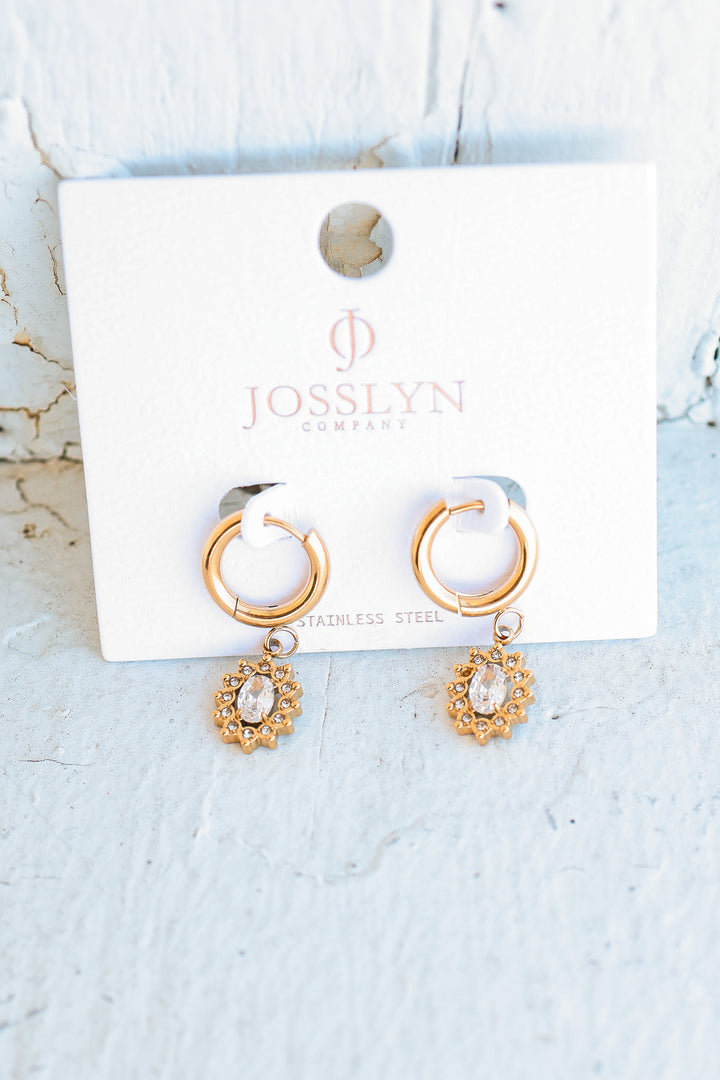 Teardrop Crystal Earrings