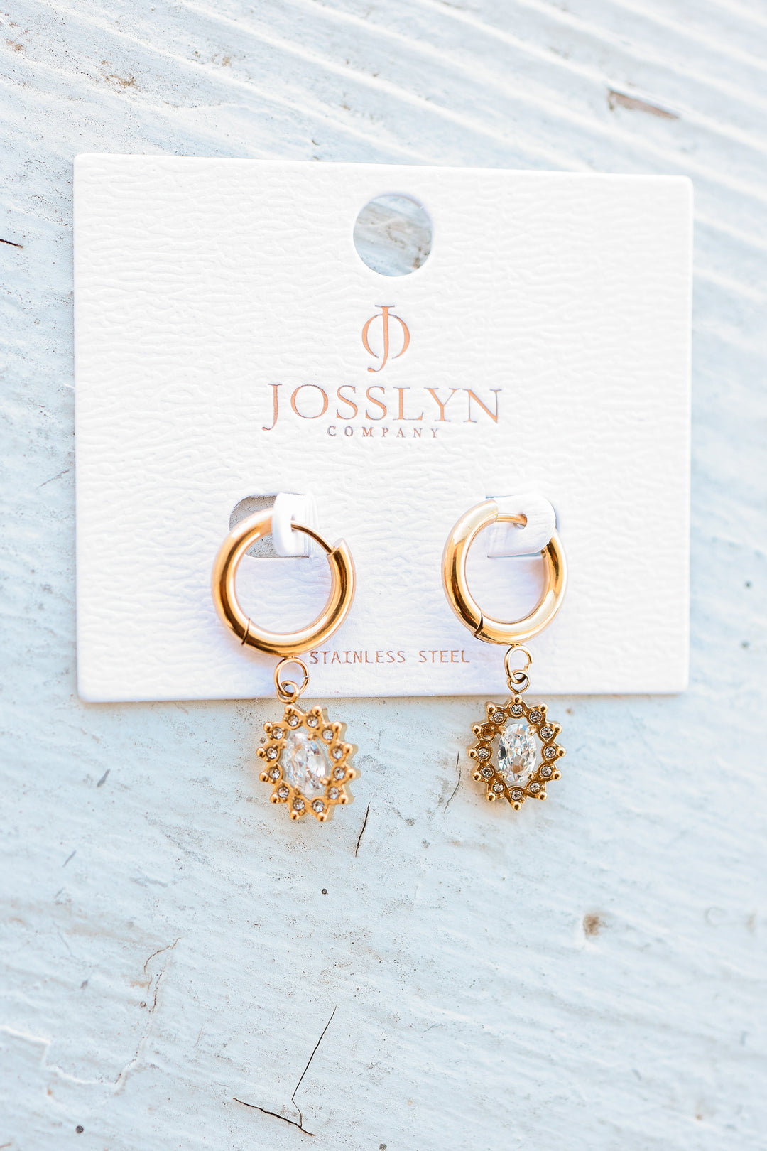 Teardrop Crystal Earrings