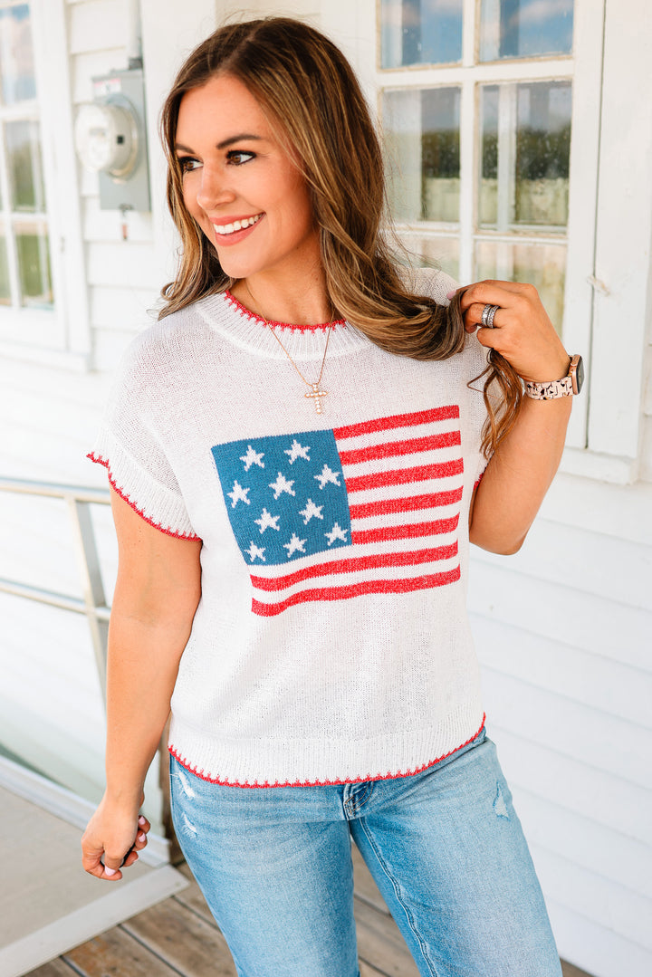 Carolina Short Sleeve Sweater