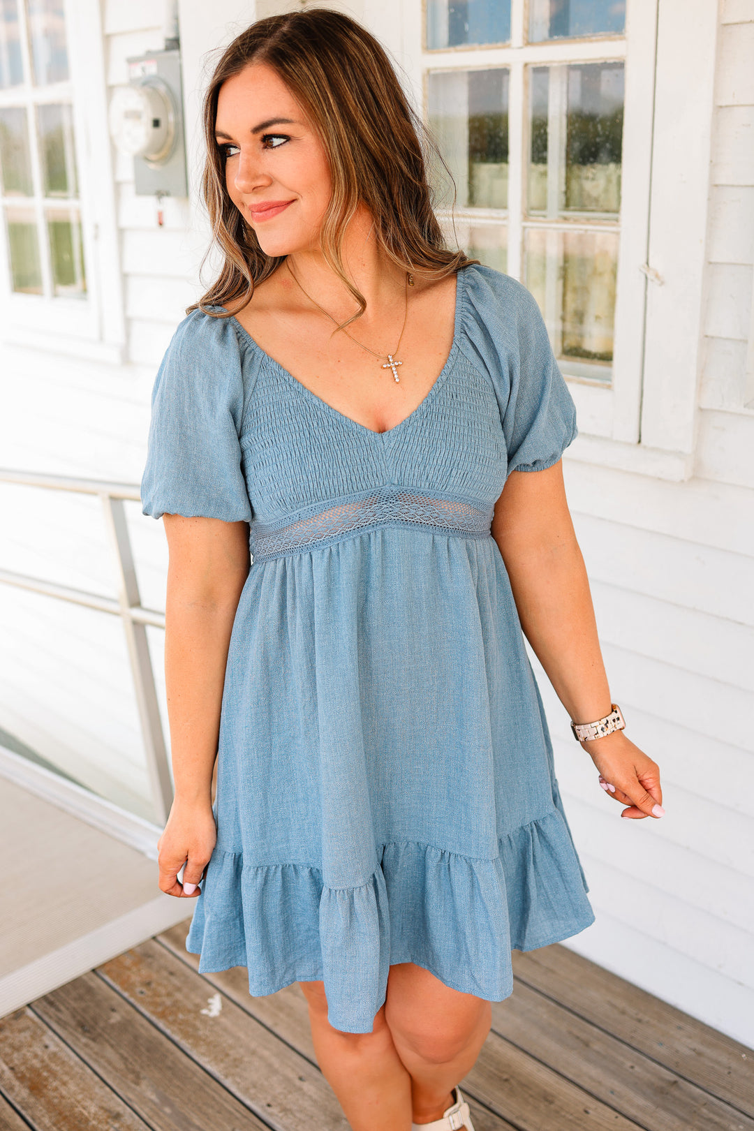Hannah Babydoll Dress