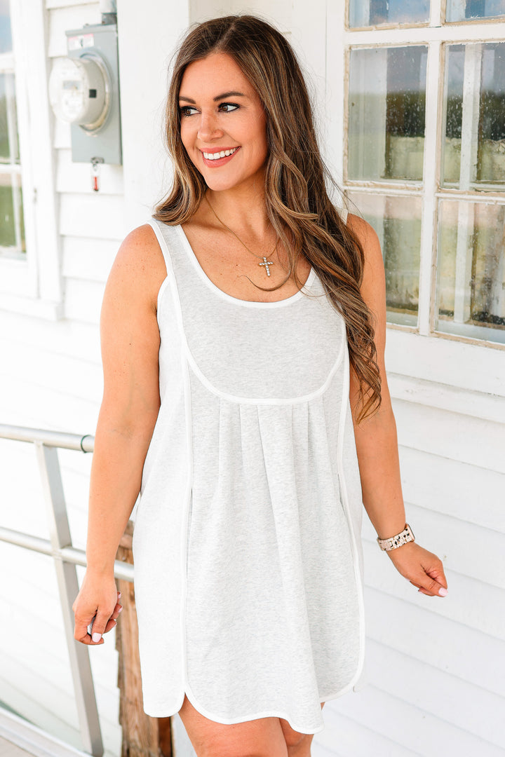Rylie Cotton Terry Dress
