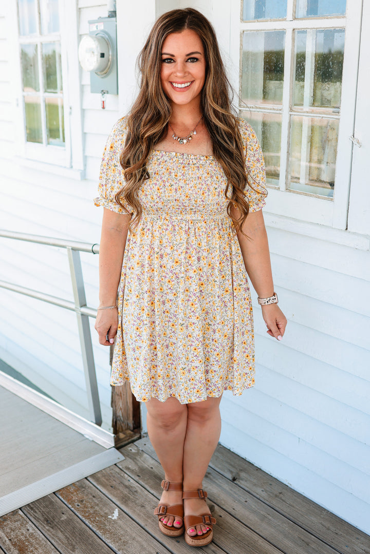 Kenna Ditsy Floral Dress