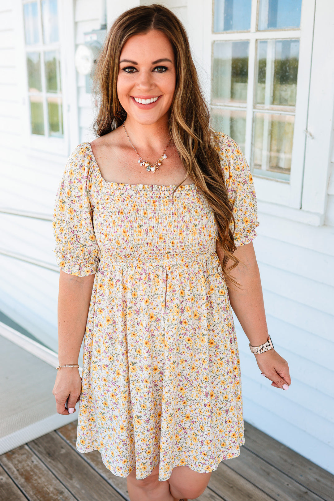 Kenna Ditsy Floral Dress