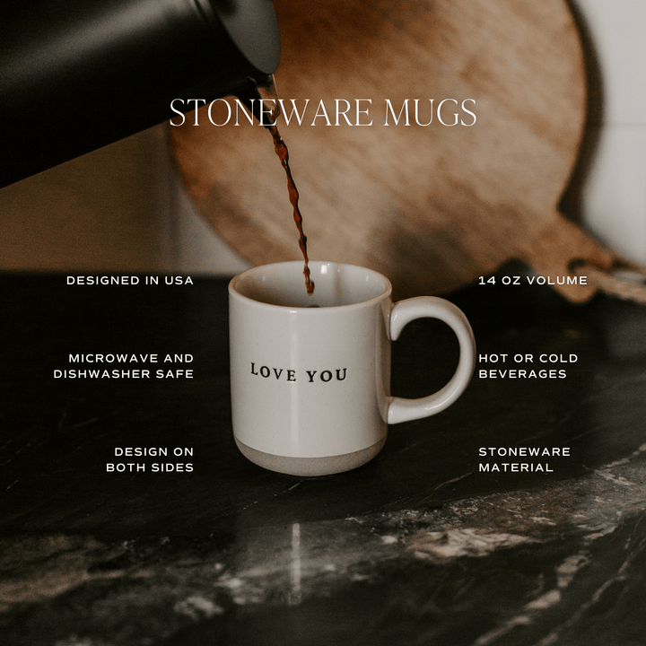 Forest Stoneware Coffee Mug