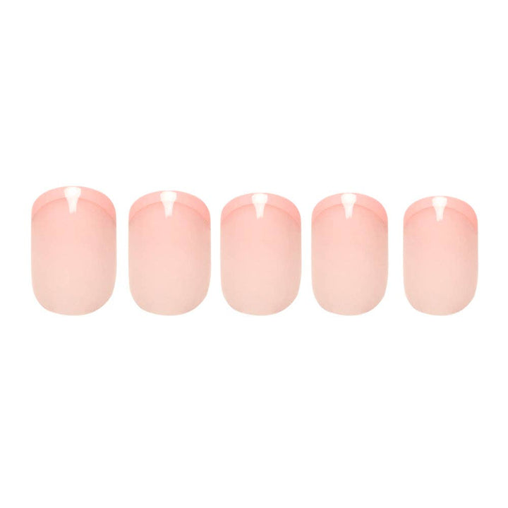 French Peach Press-On Nails