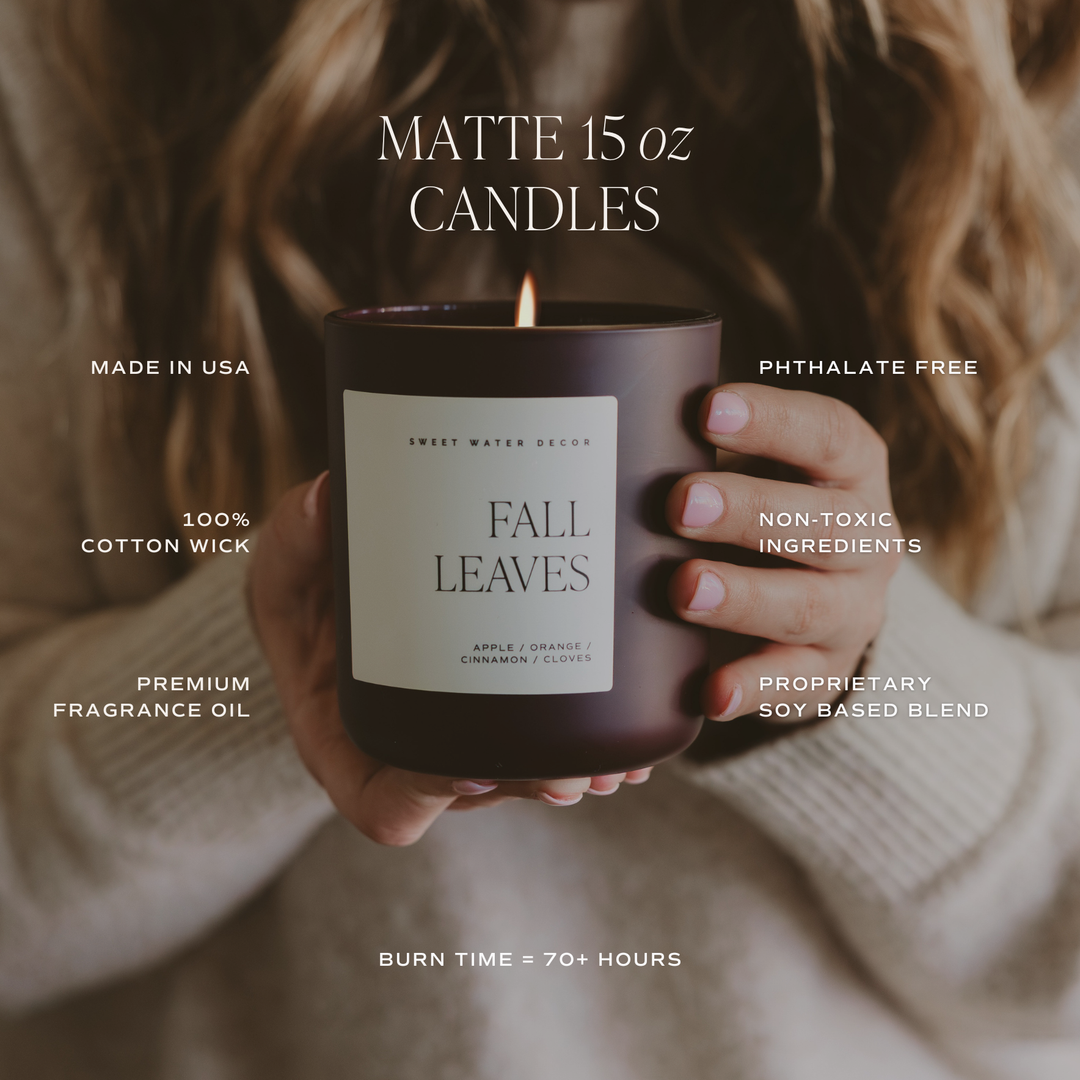 Fall Leaves 15 oz Candle
