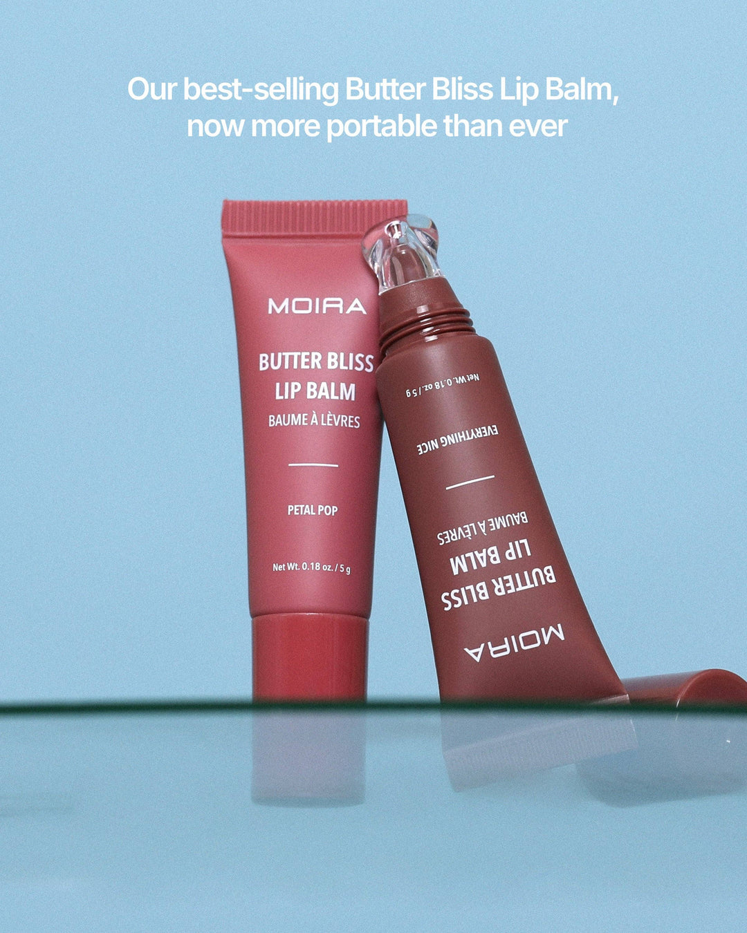 The Mini Butter Bliss Lip Balm Bundle - Everything Nice & Petal Pop