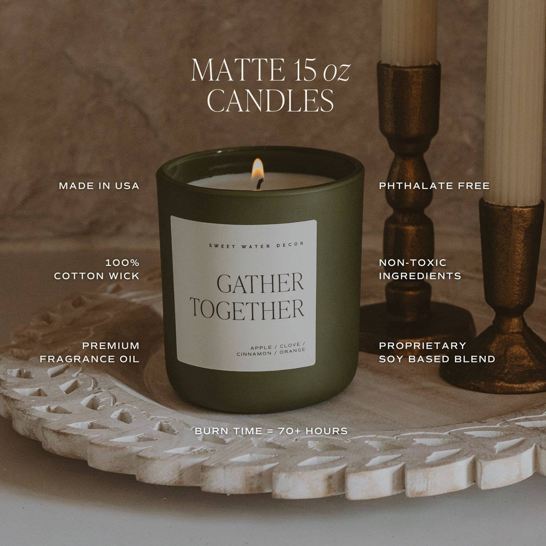 Warm and Cozy 15 oz Soy Candle