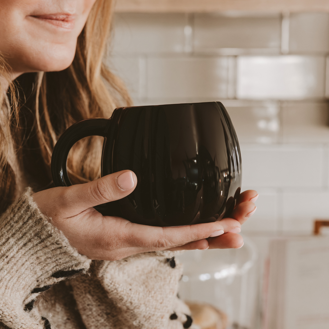 Black Pumpkin Coffee Mug