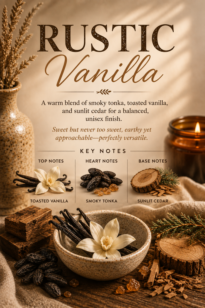 Rustic Vanilla Hair Perfume