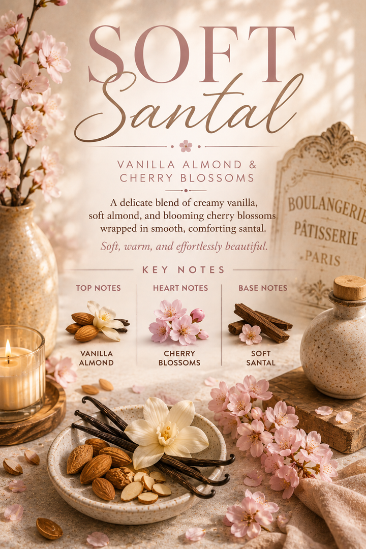 Soft Santal Hair & Body Perfume Mist