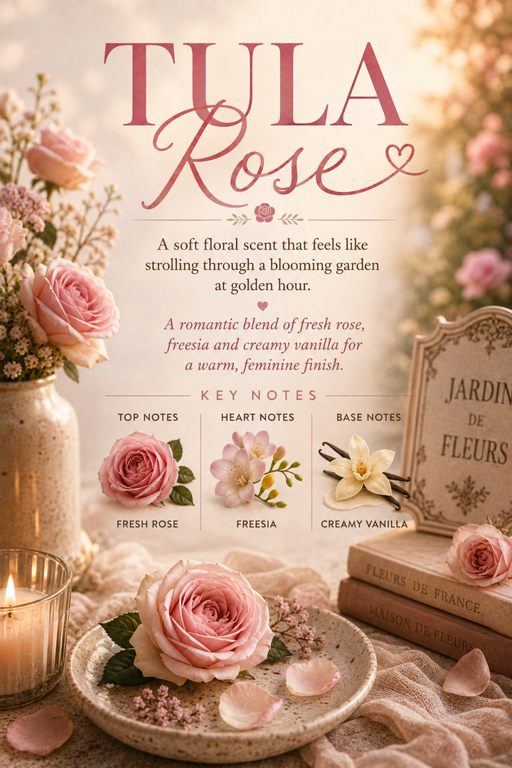 Tula Rose Hair & Body Perfume Mist