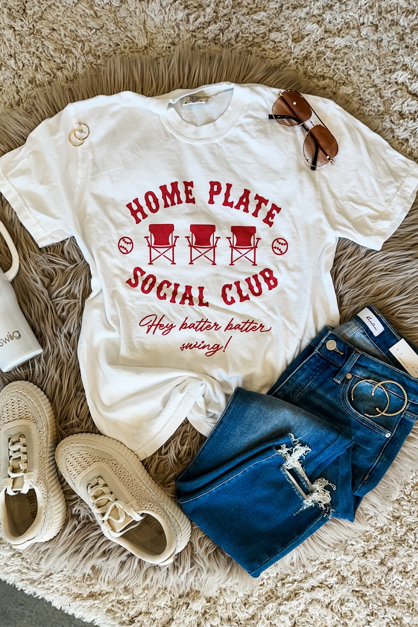 Home Plate Social Club Graphic Tee - Multiple Colors