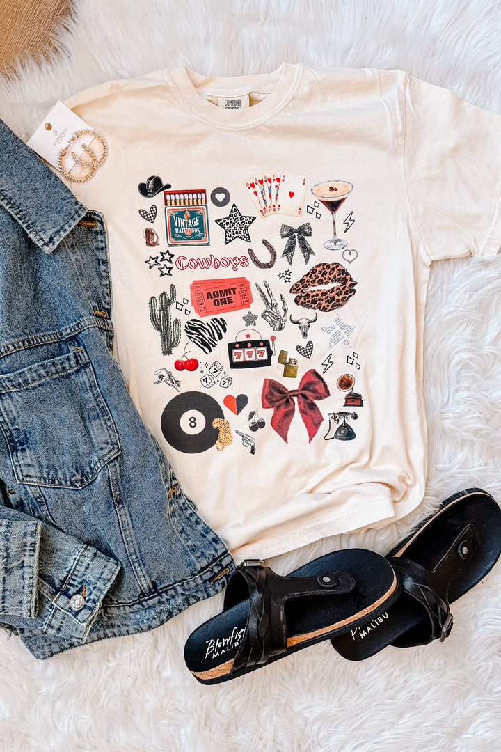 Matchbox Cowboy Graphic Tee - Ivory