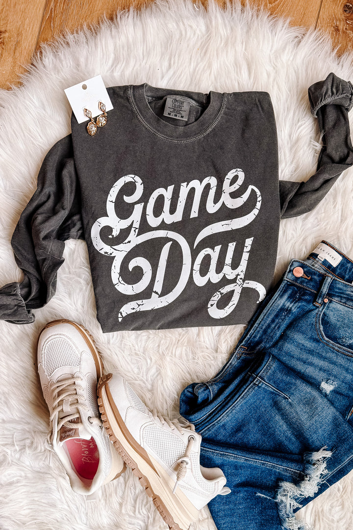 *DEAL* Game Day Long Sleeve - Pepper
