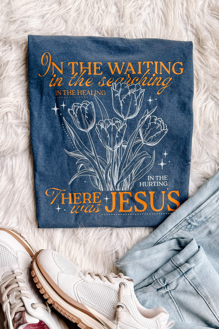 In The Waiting Graphic Tee - Denim