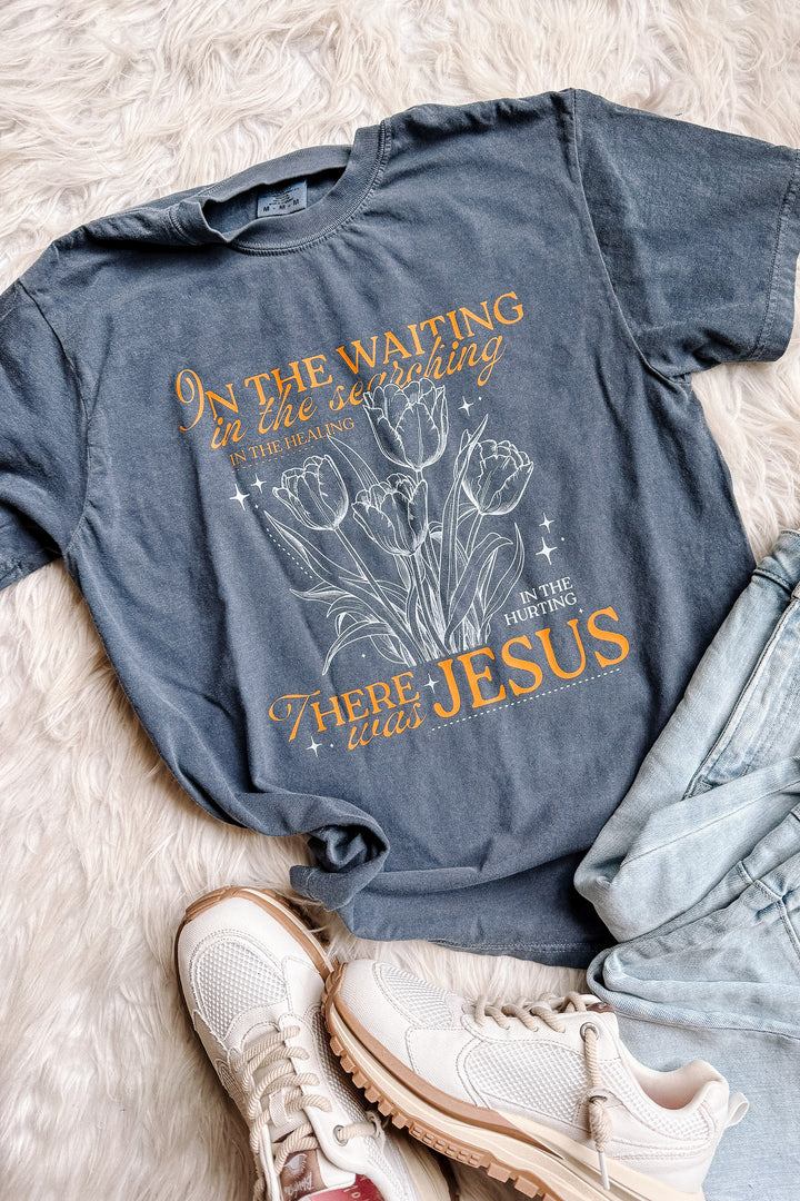 In The Waiting Graphic Tee - Denim