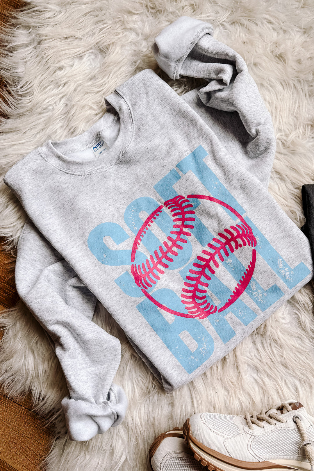 Softball Pink & Blue Graphics - Multiple Styles