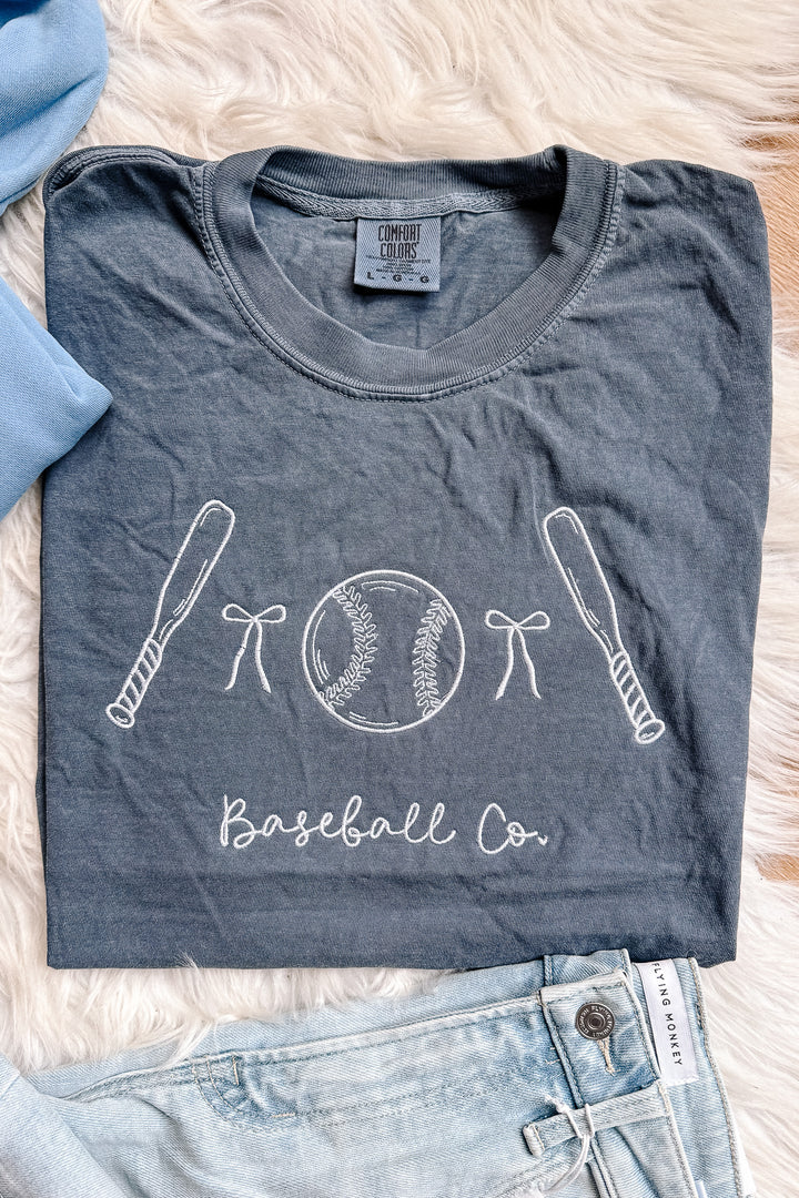 Baseball & Co. Embroidered Sweatshirt - Mulitple Styles