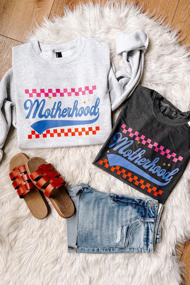 Varsity Checkered Motherhood Graphics - Multiple Styles