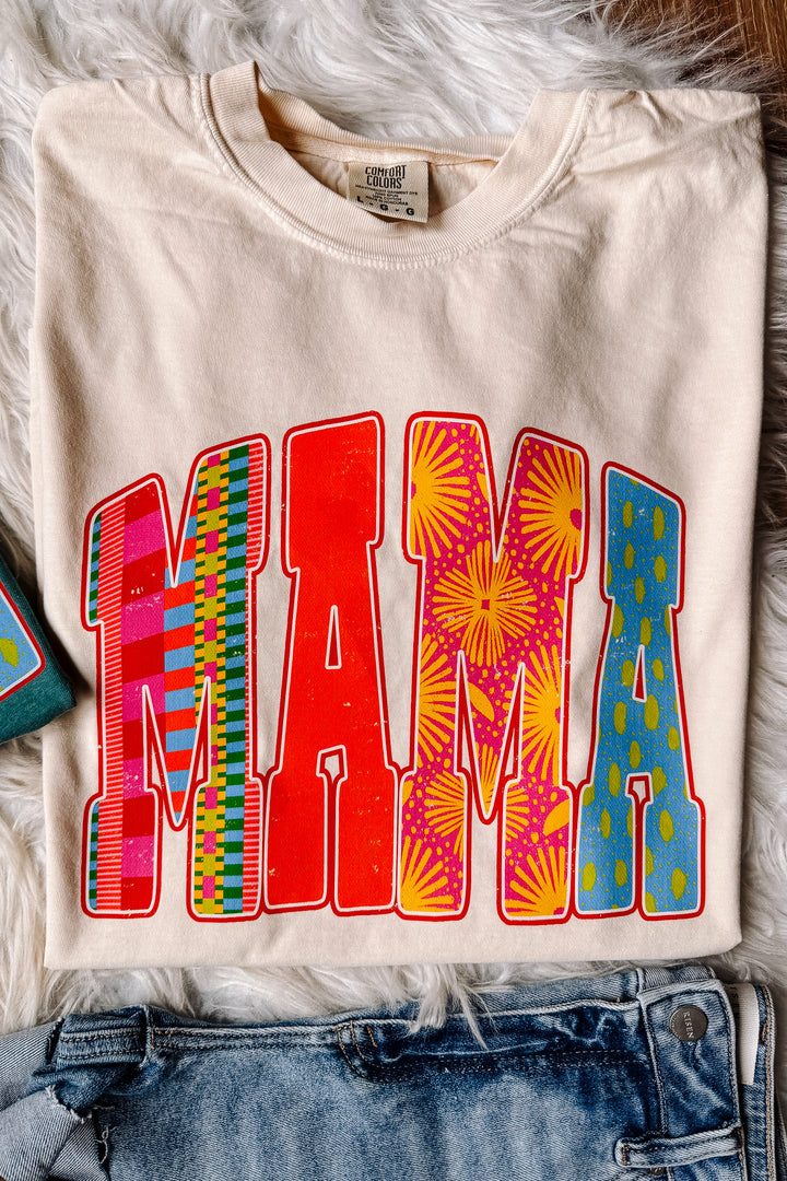 Boho MAMA Graphic Tee - Multiple Colors