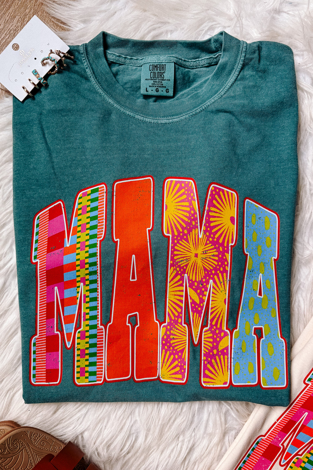 Boho MAMA Graphic Tee - Multiple Colors