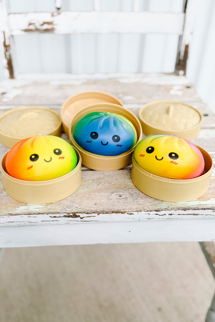 Rainbow Dumpling Squishy 🌈🥟