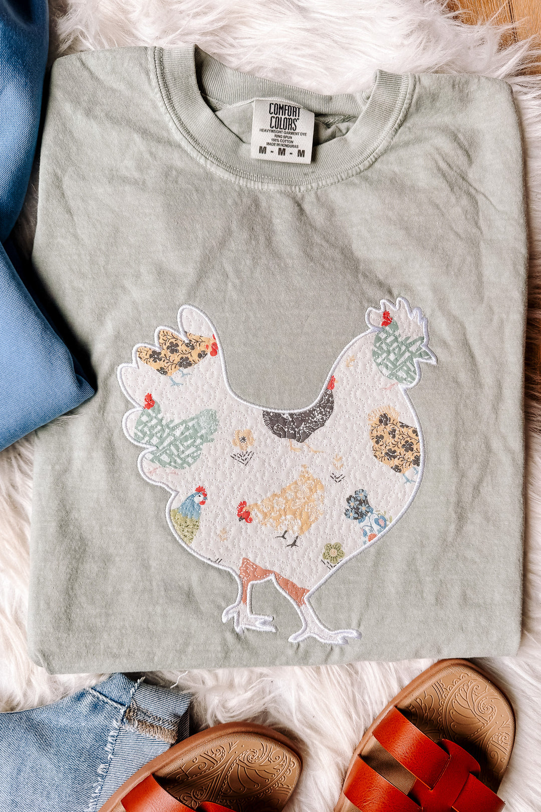 Chicky Chicken Applique Graphics - Multiple Styles