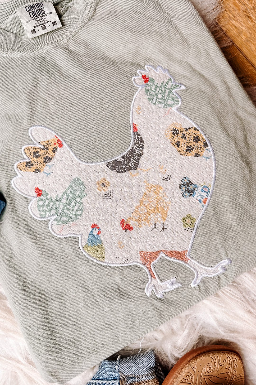 Chicky Chicken Applique Graphics - Multiple Styles