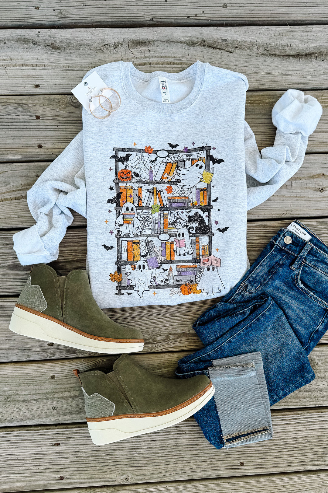 Ghost Stories Crewneck Sweatshirt - Ash Grey