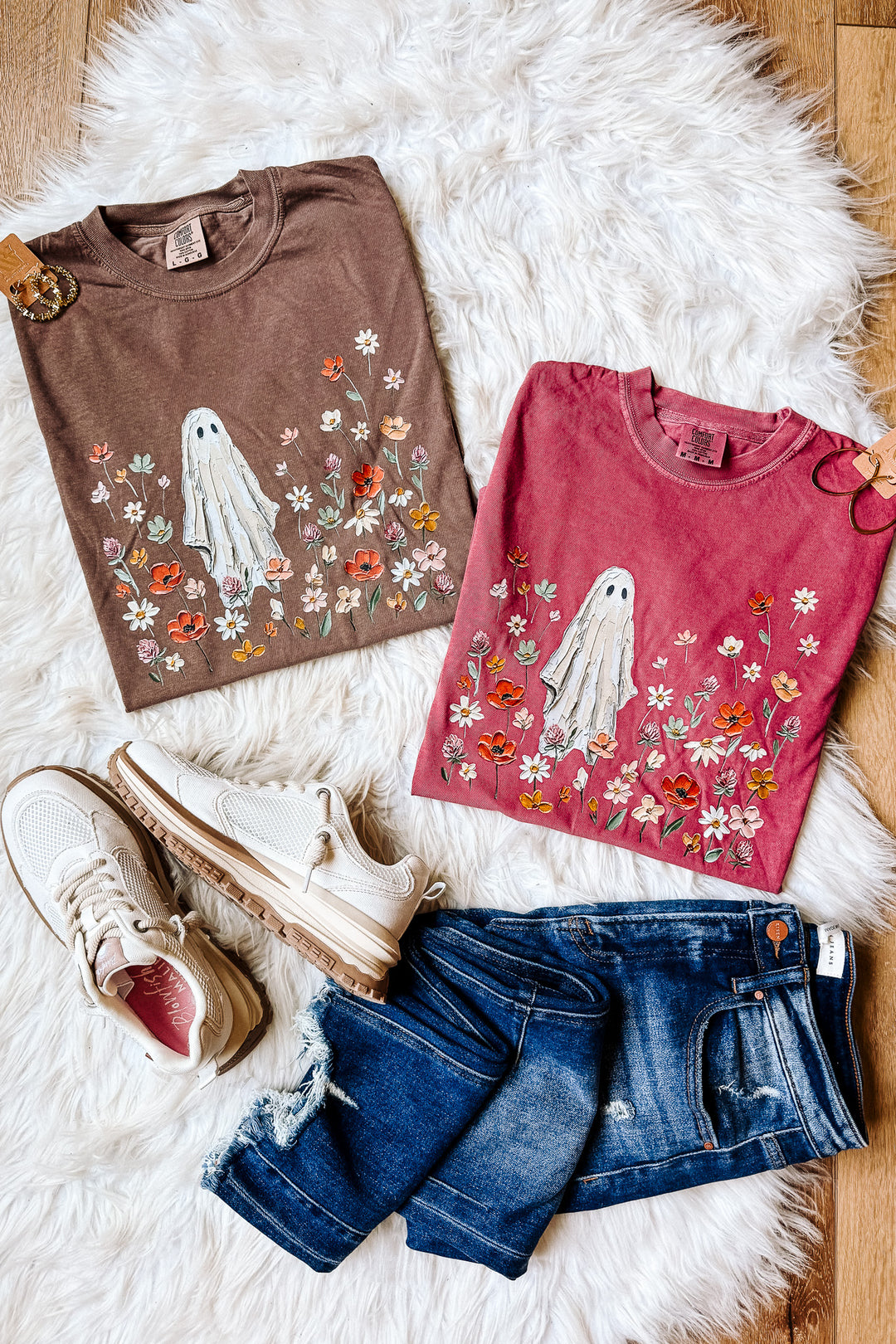 Wildflower Painted Ghosts Graphic Tee - Multiple Colors