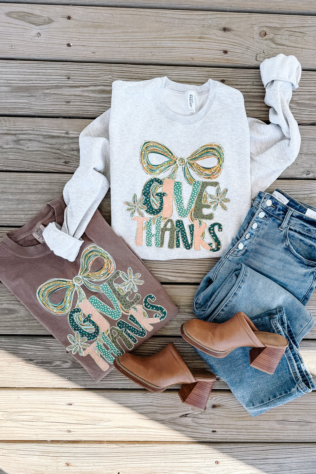 Give Thanks Graphics - Multiple Styles