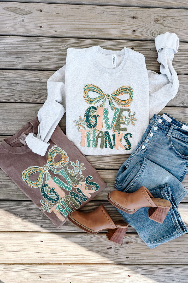 Give Thanks Graphics - Multiple Styles