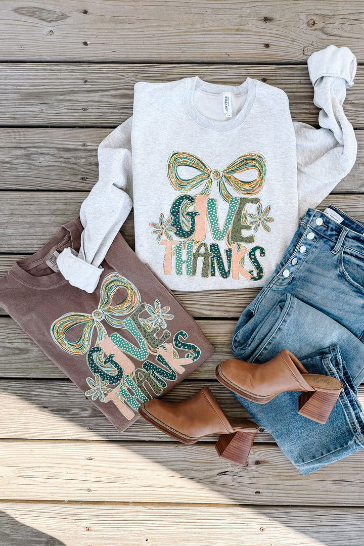 Give Thanks Graphics - Multiple Styles