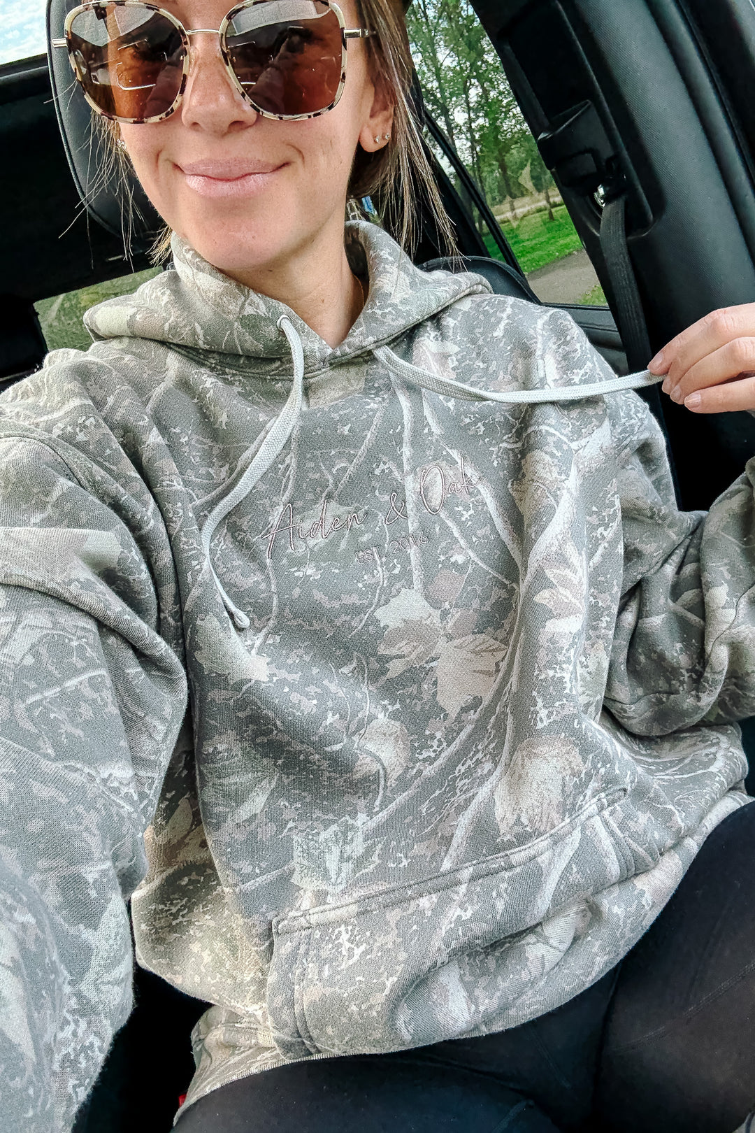 A&O Faded Camo Hoodie