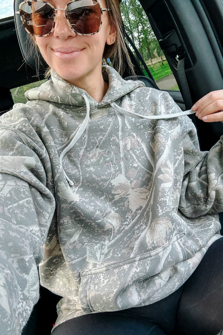 A&O Faded Camo Hoodie
