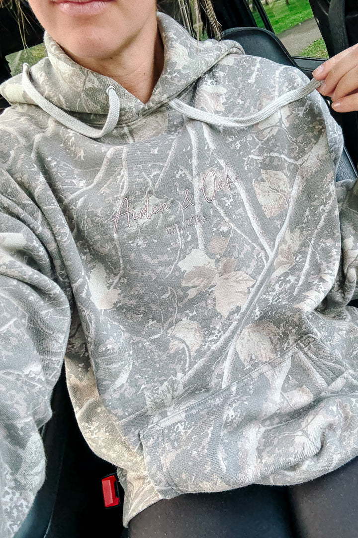 A&O Faded Camo Hoodie