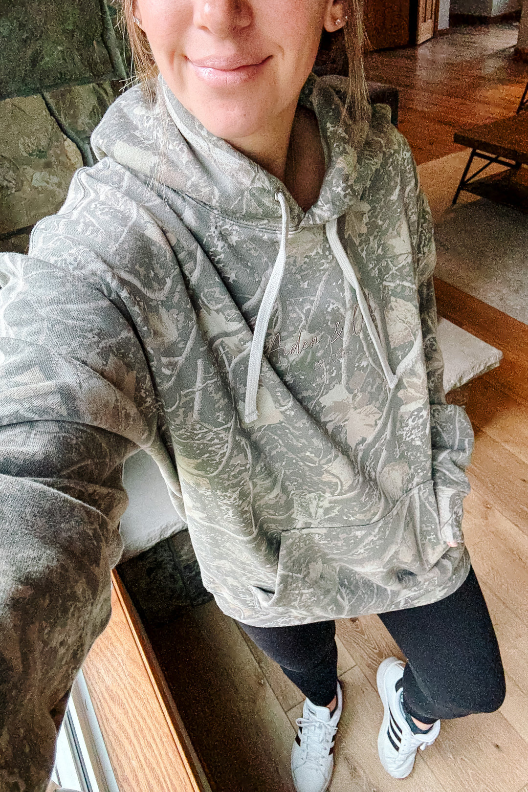 A&O Faded Camo Hoodie