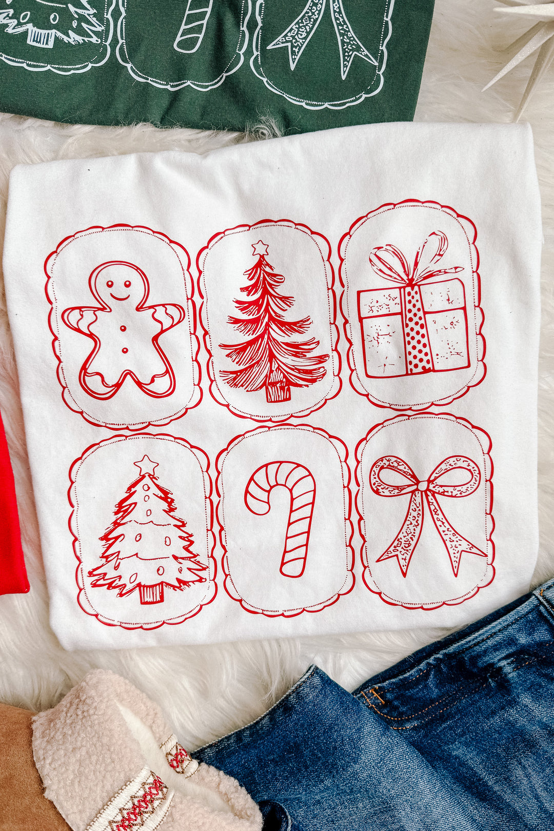 Holiday Icons Graphic Tees - Multiple Styles