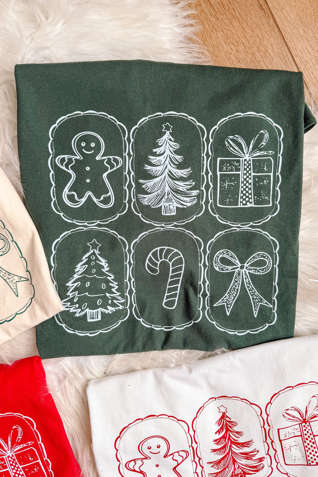 Holiday Icons Graphic Tees - Multiple Styles
