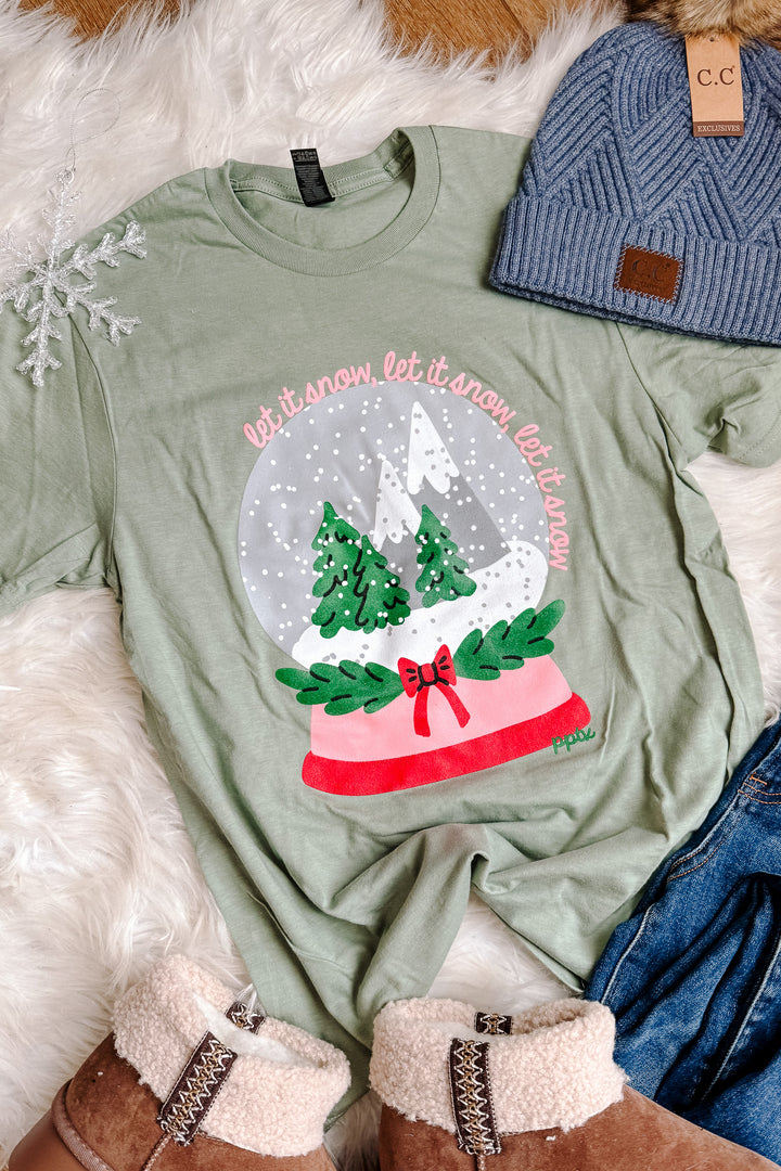 Let It Snowglobe Graphic Tee