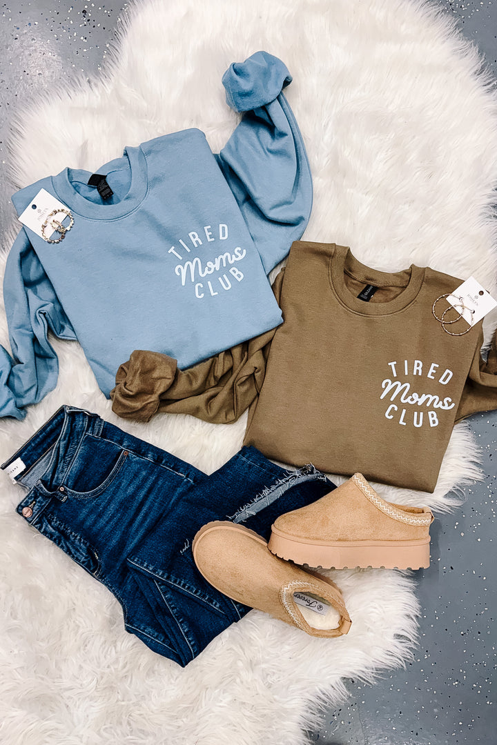 Tired Moms Club Logo Sweatshirt - Multiple Styles