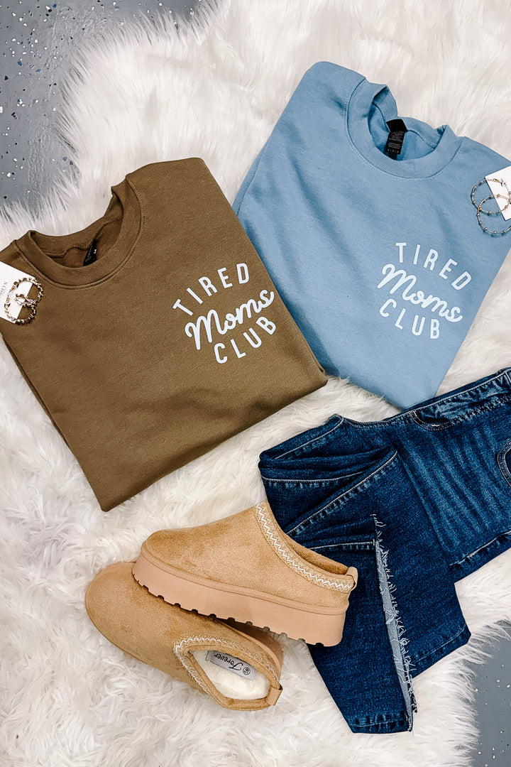 Tired Moms Club Logo Sweatshirt - Multiple Styles