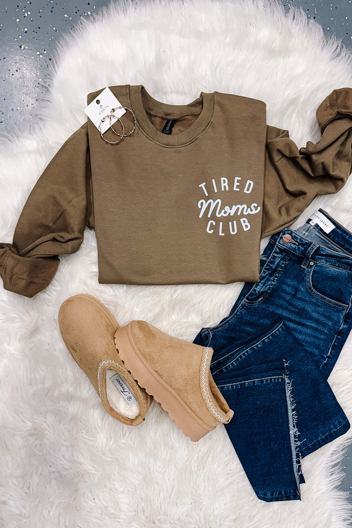 Tired Moms Club Logo Sweatshirt - Multiple Styles