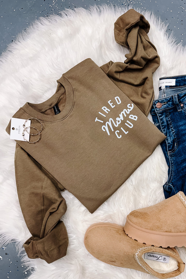Tired Moms Club Logo Sweatshirt - Multiple Styles