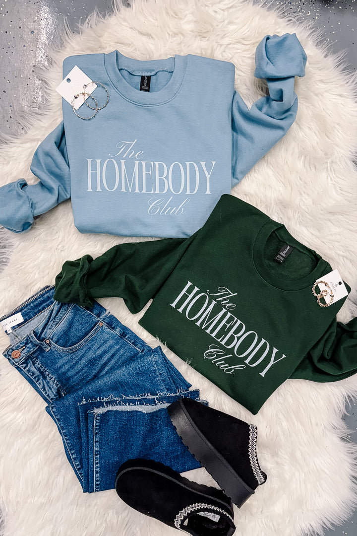 Classic "The Homebody Club" Sweatshirt - Multiple Styles