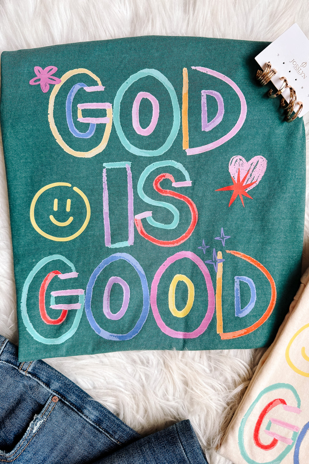 God Is Good Graphic Tee - Multiple Colors